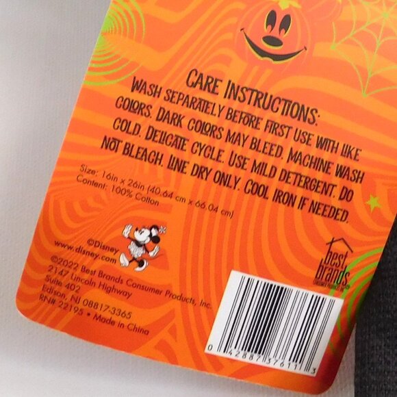 Disney Minnie Mouse Halloween 2-pack lot  Kitchen Towel Set Holiday Decor - Picture 4 of 4